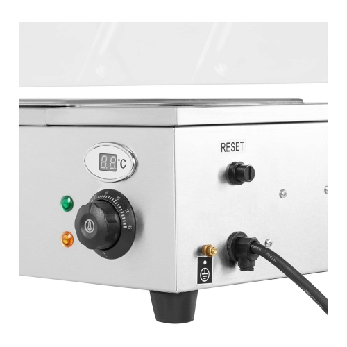 Bain marie ételmelegítő - 4 x GN 1/2 - borító